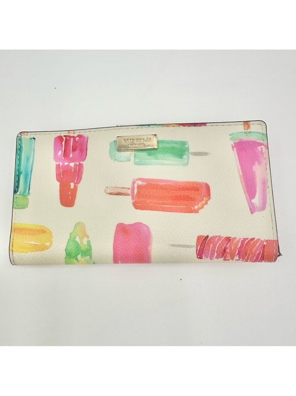 Kate Spade Ice Cream Bifold Wallet EUC